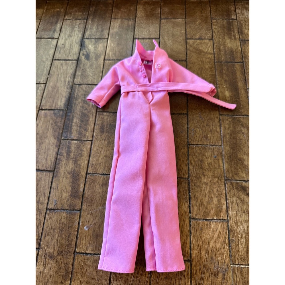 Barbie‎ The Movie signature Pink Jumpsuit Long Sleeve Belted One Piece Dol